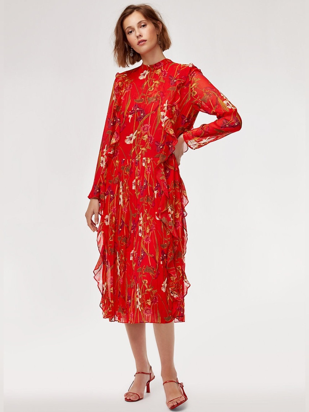 Aritzia Little Moon Orchid Dress